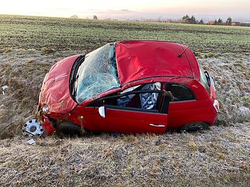 Unfall bei Oberlauter mit Schwerverletzter