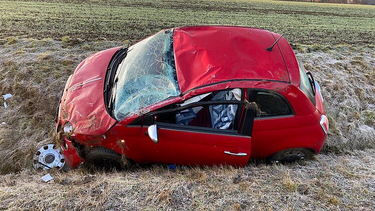 Unfall bei Oberlauter mit Schwerverletzter