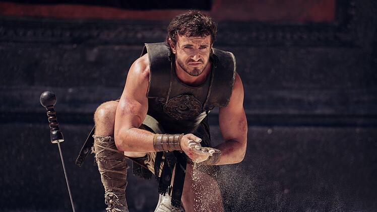 Brot und Spiele: Paul Mescal spielt die Hauptrolle in Ridley Scotts "Gladiator II".