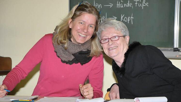 Ursula Kachlik-Schrumpf (l.) und Dorothea Adomeit würden in zwei Jahren gerne die Verantwortung für den Förderverein in jüngere Hände übergeben. Fotos: Roland Meister