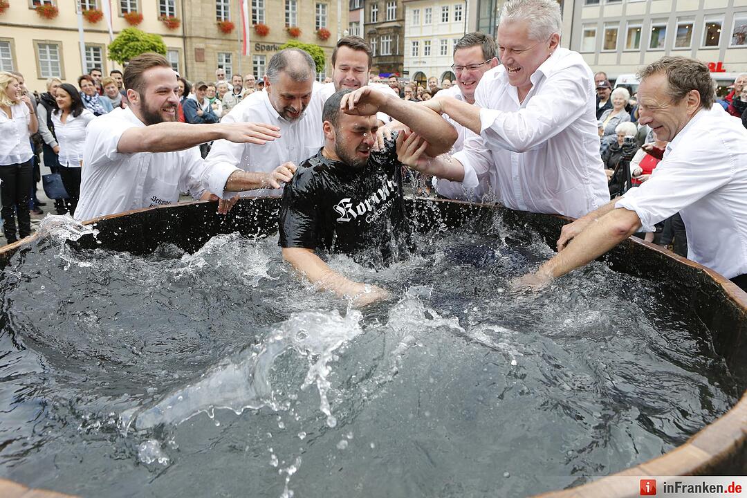 Gautschfeier 2015 der Mediengruppe Oberfranken in Bamberg