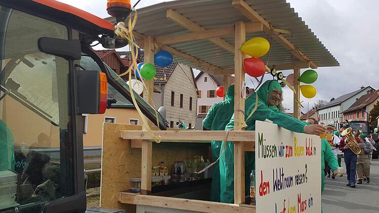 Faschingszug Königsfeld 2017 Foto: Christofzik