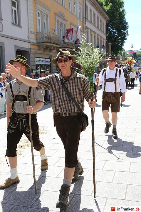 Rakoczyfest in Bad Kissingen mit Umzug; Foto: Barbara Herbst