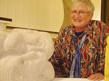 Maria Hausmann stellt beim KKV aus. Foto: Heike Schülein