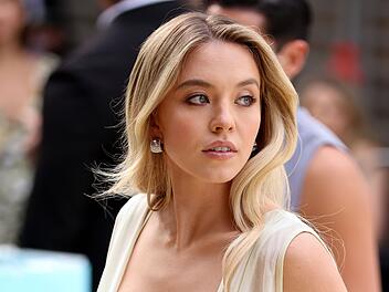 An ihrem Image entfacht sich der amerikanische Kulturkampf: Sydney Sweeney .