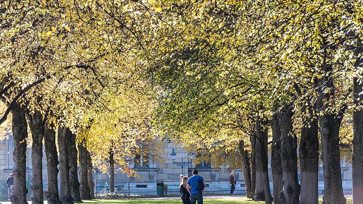 Das sonnige November-Wetter lädt dazu ein, jede freie Minute draußen zu verbringen. Foto: Andreas Weihmayr/dpa