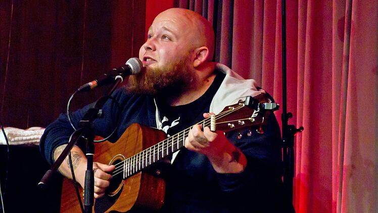 Andreas Kümmert bei seinem Gastspiel in CoburgFoto: Jochen Berger
