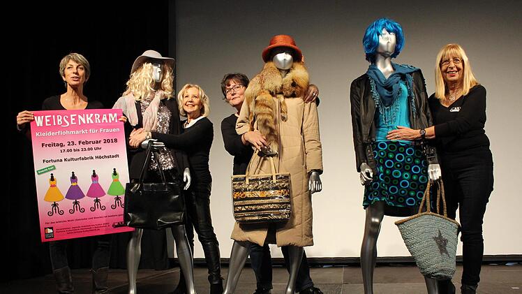 Die Initiatorinnen freuen sich auf den ersten Frauenflohmarkt in Höchstadt.Evi Seeger