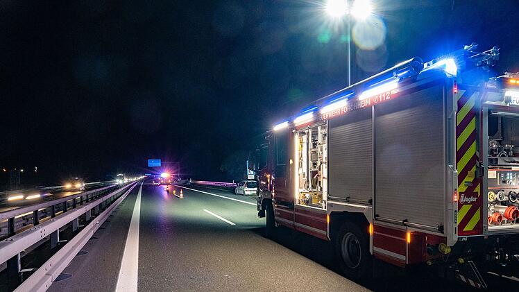 Motorradfahrer auf A73 bei Forchheim schwer verletzt