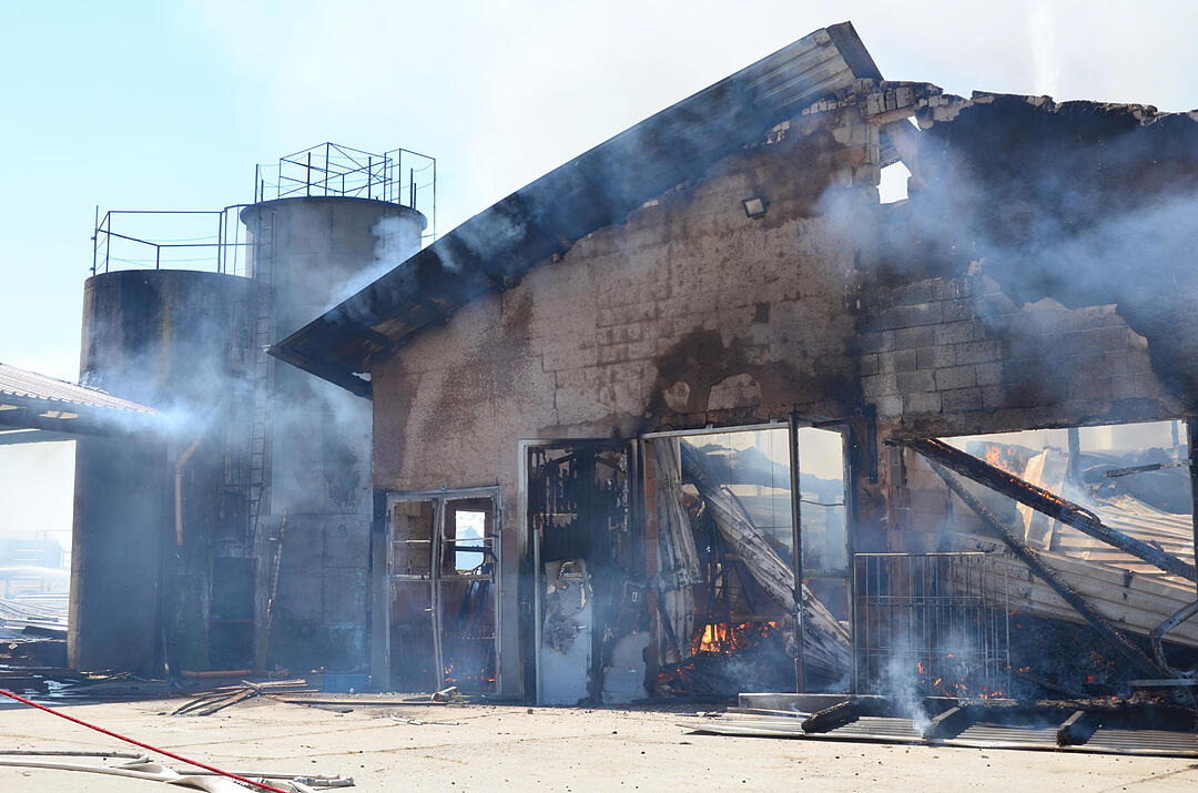 Feuer auf Aussiedlerhof