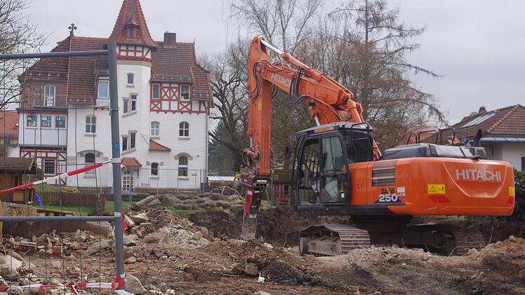 Die Baustelle Foto: Heike Sch&uuml;lein