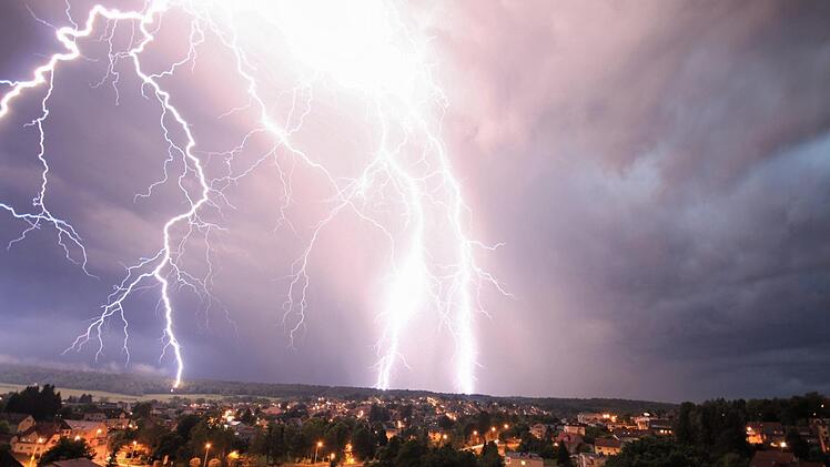 Gewitternacht über Garitz. Foto: Benedikt Borst