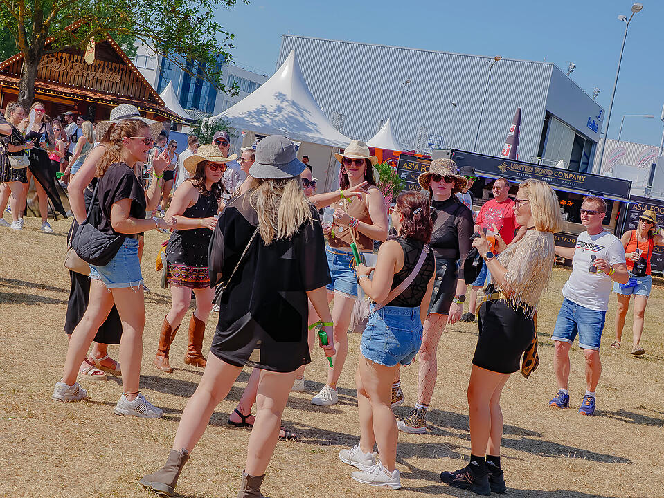 Erstklassiges Festivalfeeling