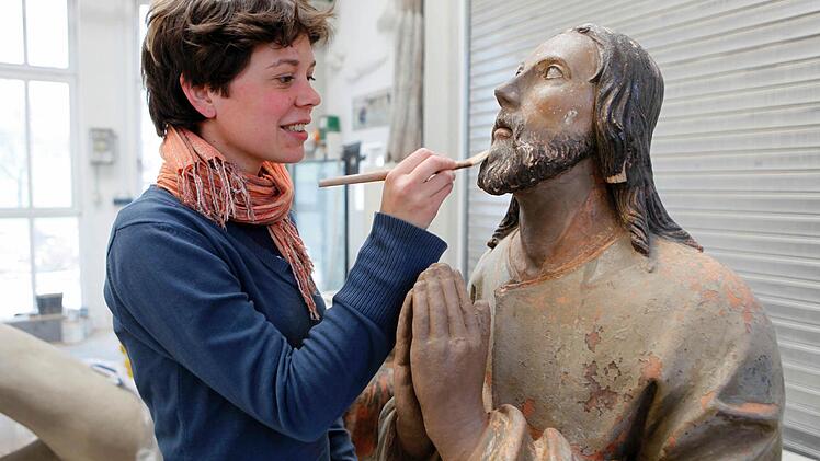Jesus wird restauriert.