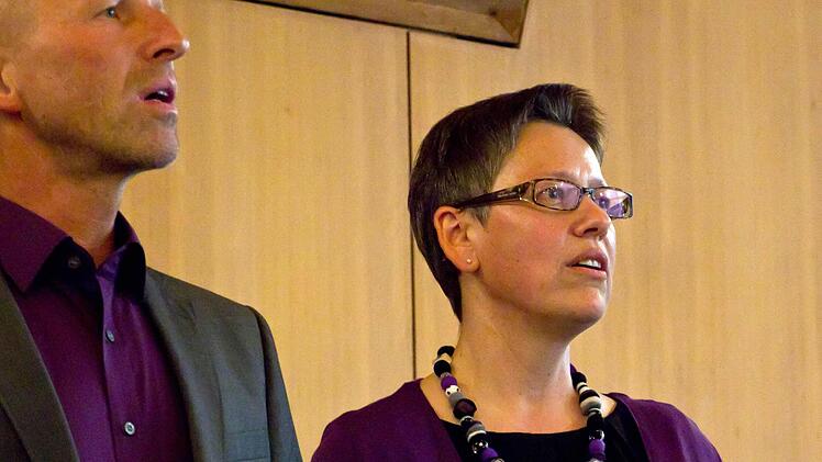 Das Vokalquartett "wirt4" gastierte in Neustadt. Foto: Jochen Berger