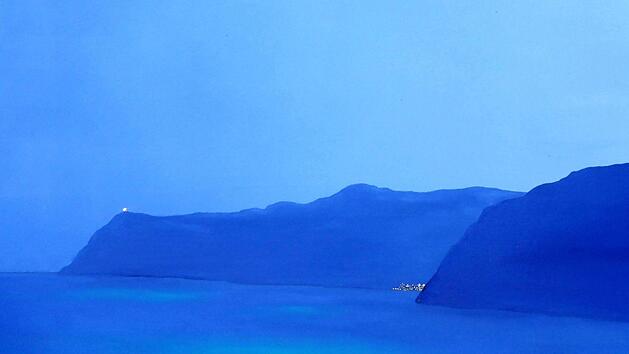 Eines der vielen Bilder von Werner Simon: "Kap Finisterre"  Foto: privat