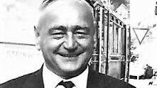 Bundesbahninspektor Erhard Klammt war von 1949 bis 1969 Bürgermeister. Außerdem fungierte er als Landratsstellvertreter.Repro: Gerd Fleischmann