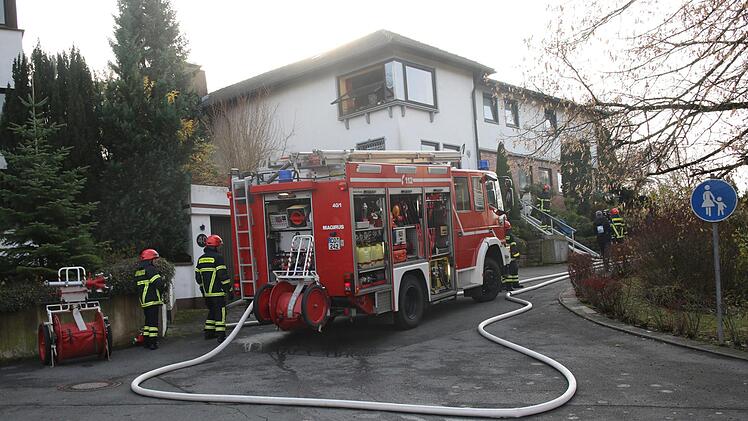 Brand am Ölberg in Coburg Foto: Michael Stelzner