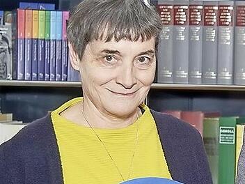 Christine Sünkel bei der Vorstellung des VHS-Programms im März 2019 Foto: Stadt Bamberg