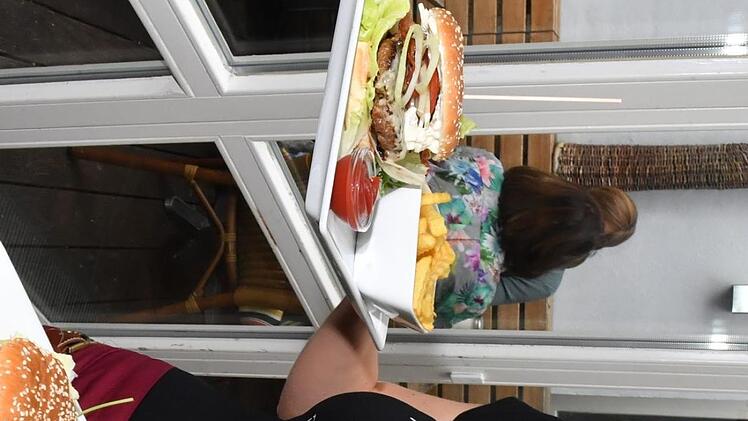 Burger hipp und trendy.