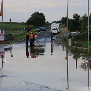 Hochwasser in Rauhenebrach