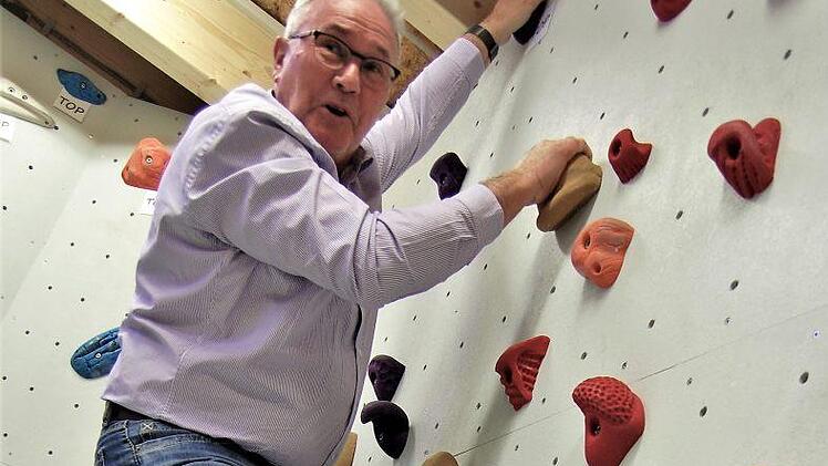 Bürgermeister Thomas Leiner schaffte es ganz nach oben. Foto: Sigismund von Dobschütz