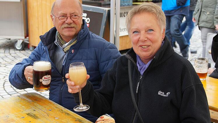 Die Kirchweih in Haßfurt besuchten auch Gäste von auswärts.