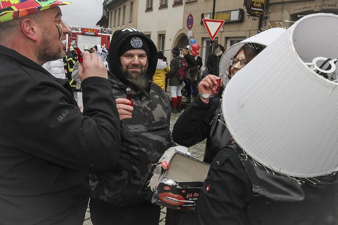 Narrentreiben in Stadtsteinach 2024