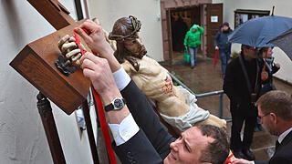 Karfreitag - Prozession in Lohr am Main