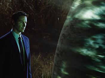 "Der Tag, an dem die Erde stillstand" Nur einer kann die Erde retten: der aus dem All gekommene Klatuu (Keanu Reeves).
