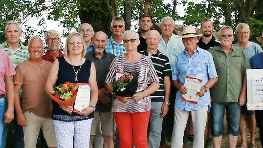Die für 50 Jahre Mitgliedschaft Geehrten