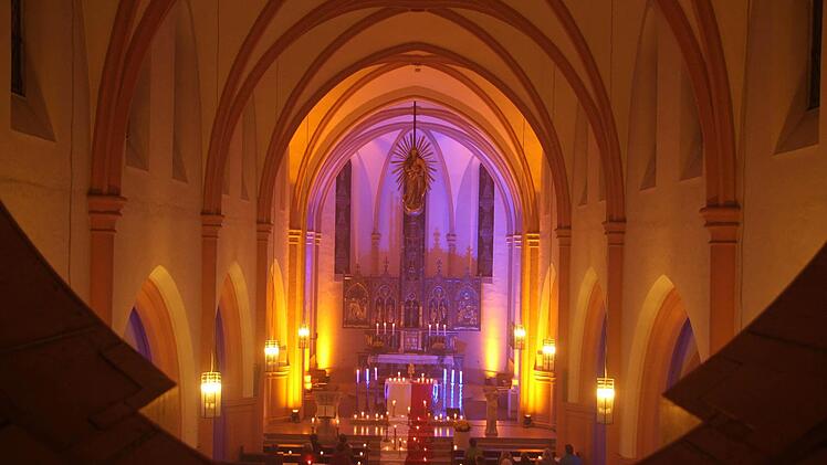 "Nacht der Lichter" in der Kirche "Unsere LIebe Frau" Foto: Sonny Adam