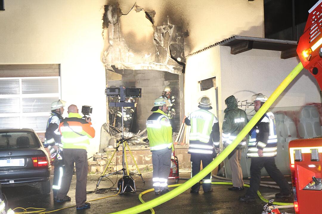 Stein bei Nürnberg: Brand in einer Schreinerei – hoher Sachschaden