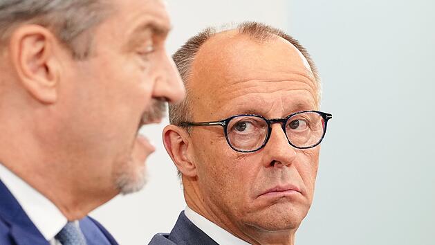 Markus Söder und Friedrich Merz