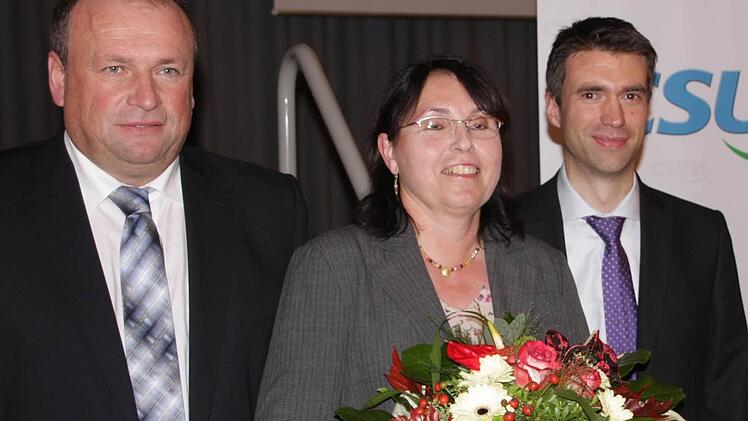 Die Höchstadterin Ute Salzner bewirbt sich um das Direktmandat für den Bezirkstag.