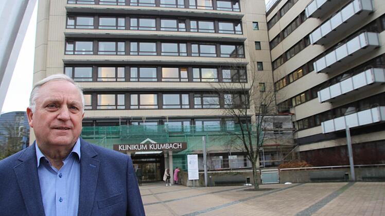 "Die Arbeit hat mir immer sehr viel Spaß gemacht", sagt der langjährige Geschäftsführer des Klinikums Kulmbach, Herbert Schmidt. Foto: Jürgen Gärtner