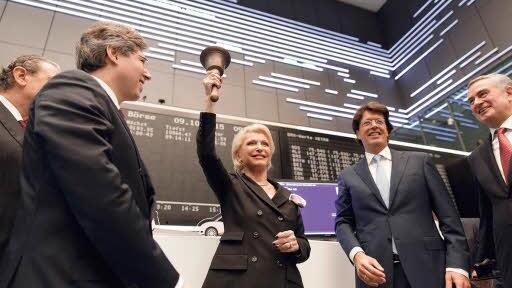 Unter dem Motto "We share our success" ging Schaeffler im Jahr 2015 erfolgreich an die Börse. Foto: Schaeffler