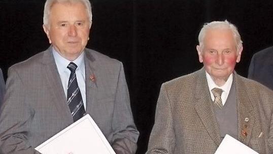 Hans Ziegler (65 Jahre) und Michael Heberlein (70 Jahre)