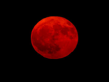 Erdbeermond über Franken Erdbeermond über Franken