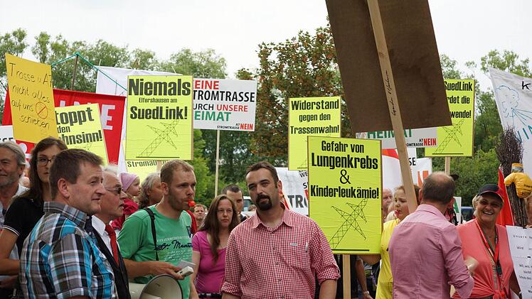 Demonstration der Bürgerinitiative