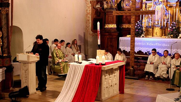 Stefan Karbacher bei der LesungFoto: Johanna Blum