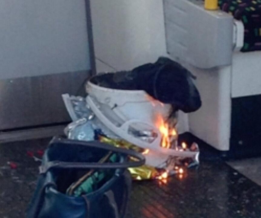 Explosion in Londoner U-Bahn