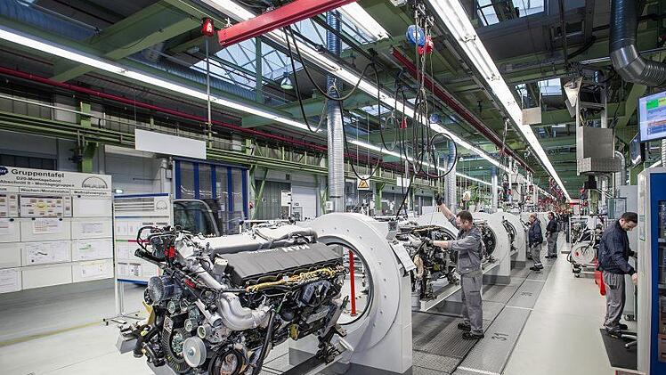 Im Nürnberger Werk von MAN Truck und Bus werden jährlich rund 90.000 Motoren hergestellt. Foto: Peter Dörfek/MAN