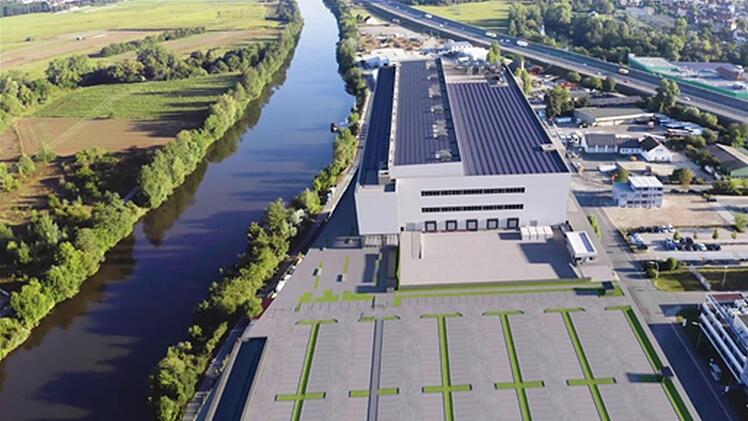 Mehr als acht Fußballfelder groß wird   das HEP-Center (Lagesimulation). Quelle: Siemens Healthineers