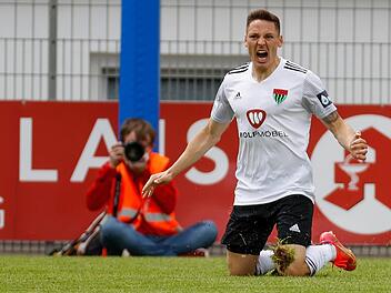 Will sich nach seiner Verletzungspause wieder in den Vordergrund spielen: Martin Thomann vom FC 05 Schweinfurt, der am Samstag auf die Ex-Kollegen aus Aubstadt trifft.  Foto: HMB Media/Heiko Becker
