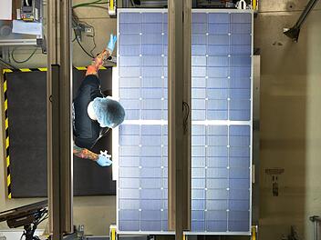 Meyer Burger Solarwerk in Freiberg