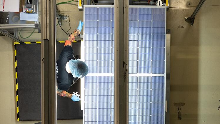 Meyer Burger Solarwerk in Freiberg