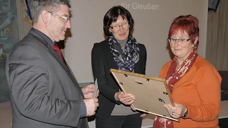 Urkunde für Platz 3: Gleußen.