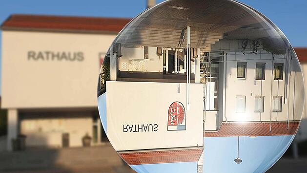 Das Rathaus in Oerlenbach im Blick: der Gemeinderat billigte den für die Arbeit wichtigen Gemeindehaushalt einstimmig.