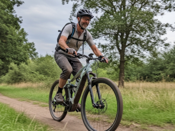E-Mountainbikes von Marken wie Cube, Specialized und Haibike kombinieren innovative Technologien und robustes Design für ein optimales Fahrerlebnis.